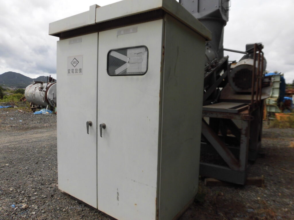 単相形　キュービクル 中古機械